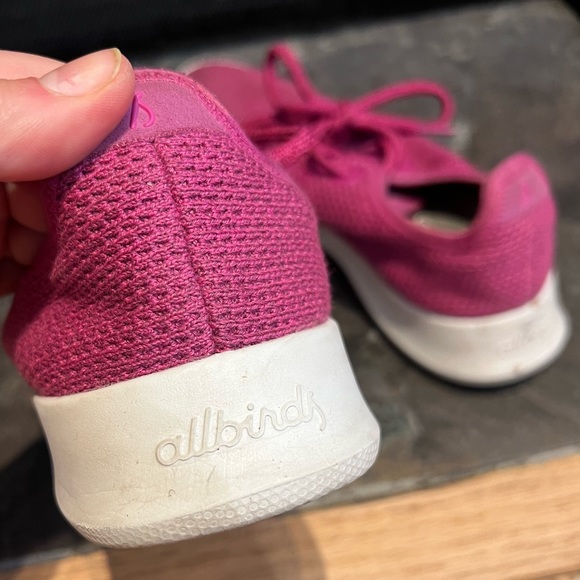 Allbirds women’s tree runners pink size 6 (fits like a 7) - Picture 4 of 5